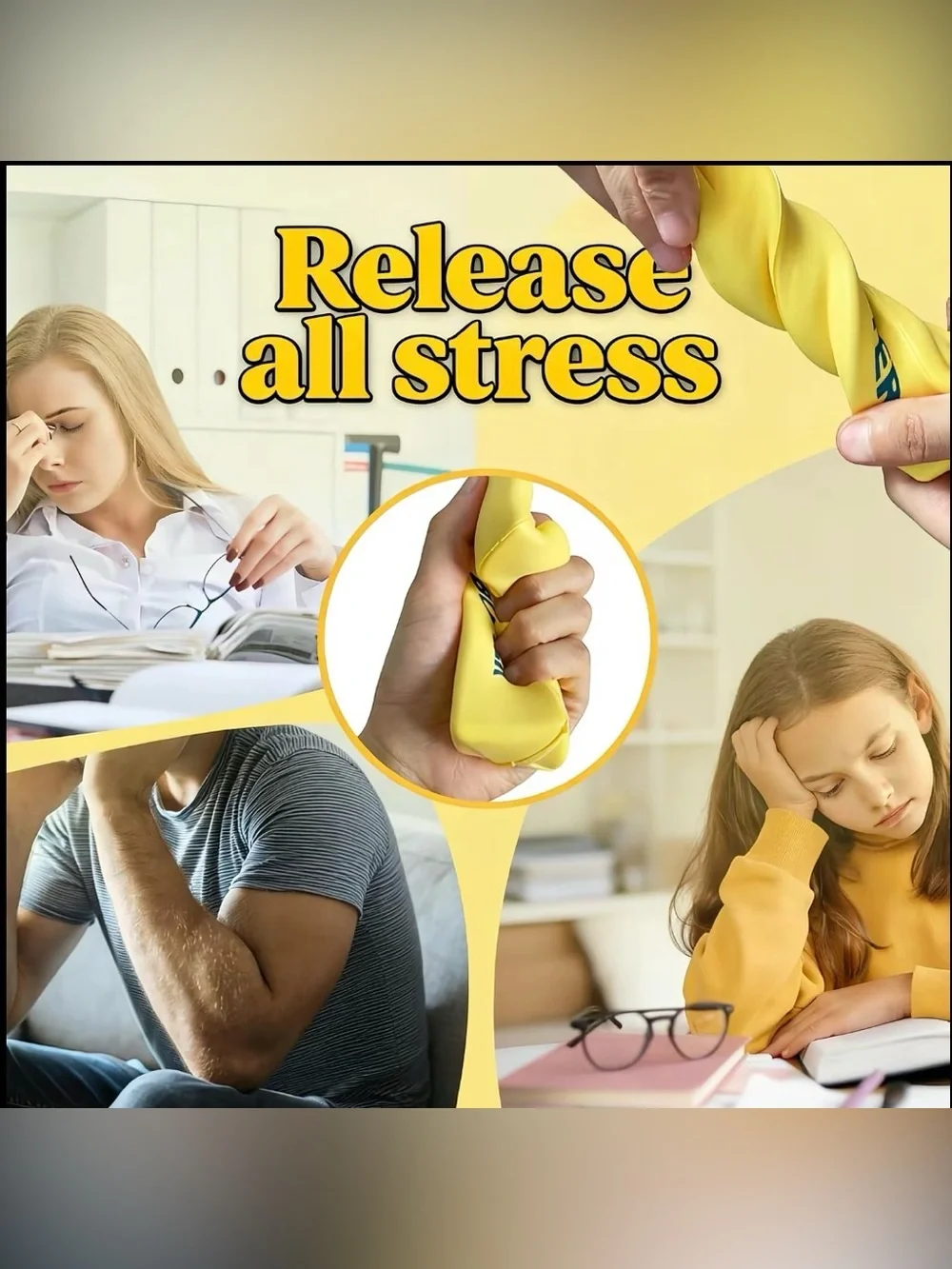 3 Pack Butter Stick Squishy Toy Realistic Slow Rising Stress Relief Squeeze Toy⁠